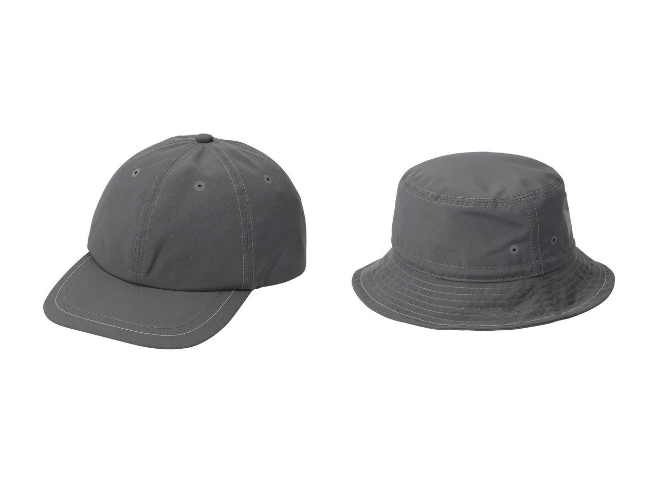 【and wander/アンドワンダー】の【UNISEX】CO cap&【UNISEX】CO hat 【アウトドア、キャンプ】おすすめ！人気、トレンド、レディースファッションの通販 おすすめ人気トレンドファッション通販アイテム インテリア・キッズ・メンズ・レディースファッション・服の通販 founy(ファニー) 　ファッション　Fashion　レディースファッション　WOMEN　帽子　Hats　UNISEX　おすすめ　Recommend　アウトドア　オックス　ショート　ジャケット　フィット　帽子　S/S・春夏　SS・Spring/Summer　キャップ　夏　Summer　春　Spring　グレー系　Gray　|ID:crp329100000143395