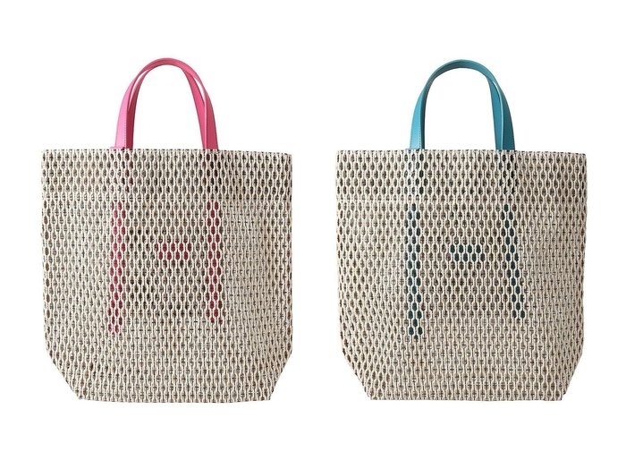 【allureville/アルアバイル】の【MARY AL TERNA】 GAP TOTE 【バッグ・鞄】おすすめ！人気、トレンド、レディースファッションの通販 おすすめ人気トレンドファッション通販アイテム インテリア・キッズ・メンズ・レディースファッション・服の通販 founy(ファニー) https://founy.com/ ファッション Fashion レディースファッション WOMEN バッグ Bag メッシュ モダン |ID:crp329100000146174