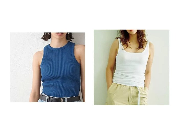 【Whim Gazette/ウィムガゼット】のカップツキリブノースリ&【THE PAUSE】カップインアメスリタンク おすすめ！人気、トレンド、レディースファッションの通販 おすすめ人気トレンドファッション通販アイテム インテリア・キッズ・メンズ・レディースファッション・服の通販 founy(ファニー) https://founy.com/ ファッション Fashion レディースファッション WOMEN 2023年 2023 2023春夏・S/S SS,Spring/Summer,2023 インナー スクエア ストレッチ タンク デコルテ フィット フロント ランダム アメリカン アンダー ウェーブ ヴィンテージ クロップド グラデーション コンパクト ジャケット スリーブ バランス ベーシック ボトム ワーク おすすめ Recommend |ID:crp329100000147440