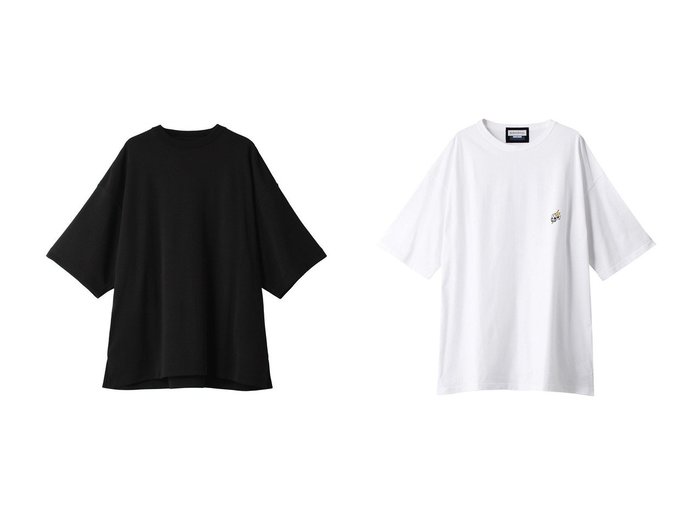 【MAISON SPECIAL/メゾンスペシャル】の【UNISEX】WOOLテクノラマハイゲージスムース プライムオーバークルーネックT&【UNISEX】スカルプリント半袖Tシャツ おすすめ！人気、トレンド、レディースファッションの通販  おすすめ人気トレンドファッション通販アイテム 人気、トレンドファッション・服の通販 founy(ファニー) ファッション Fashion レディースファッション WOMEN トップス・カットソー Tops/Tshirt シャツ/ブラウス Shirts/Blouses ロング / Tシャツ T-Shirts カットソー Cut and Sewn UNISEX ショート シンプル スリーブ プリント 半袖 |ID:crp329100000149088