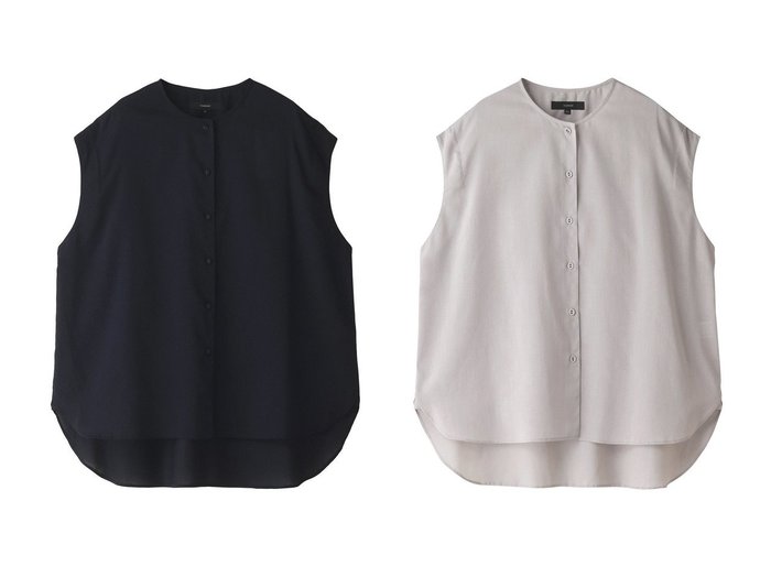 【FLORENT/フローレント】の強撚ボイルノースリーブ 【トップス、カットソー】おすすめ！人気、トレンド、レディースファッションの通販  おすすめ人気トレンドファッション通販アイテム インテリア・キッズ・メンズ・レディースファッション・服の通販 founy(ファニー) https://founy.com/ ファッション Fashion レディースファッション WOMEN トップス・カットソー Tops/Tshirt キャミソール / ノースリーブ No Sleeves シャツ/ブラウス Shirts/Blouses シンプル ノースリーブ リラックス 今夏 夏 Summer |ID:crp329100000149131