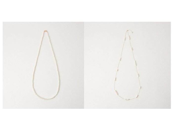 【green label relaxing / UNITED ARROWS/グリーンレーベル リラクシング / ユナイテッドアローズ】の【WEB限定】コラボ 淡水パール ロングネックレス&【WEB限定】コラボ 淡水パール ステーション ネックレス おすすめ！人気、トレンド、レディースファッションの通販 おすすめ人気トレンドファッション通販アイテム インテリア・キッズ・メンズ・レディースファッション・服の通販 founy(ファニー) https://founy.com/ ファッション Fashion レディースファッション WOMEN ジュエリー Jewelry ネックレス Necklaces アクセサリー コラボ コレクション ジャケット ジュエリー チェーン デコルテ ネックレス パール リボン ショート マグネット ロング |ID:crp329100000149306