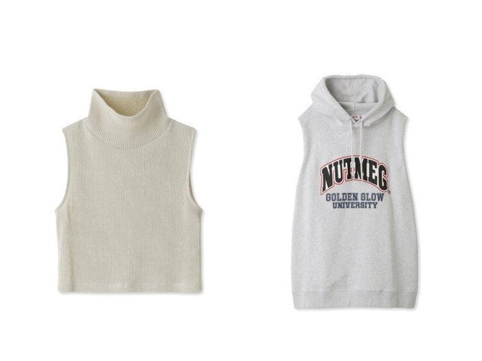 【SNIDEL/スナイデル】の【NUTMEG】ノースリスウェットワンピース&ラメカットハイネック おすすめ！人気、トレンド、レディースファッションの通販  おすすめ人気トレンドファッション通販アイテム インテリア・キッズ・メンズ・レディースファッション・服の通販 founy(ファニー) https://founy.com/ ファッション Fashion レディースファッション WOMEN トップス・カットソー Tops/Tshirt シャツ/ブラウス Shirts/Blouses ロング / Tシャツ T-Shirts カットソー Cut and Sewn ワンピース Dress ドレス Party Dresses NEW・新作・新着・新入荷 New Arrivals おすすめ Recommend インナー クロップド シャイニー ストレッチ トレンド フェミニン ベーシック カッティング スウェット スポーツ ドレス ノースリーブ ロング |ID:crp329100000150043