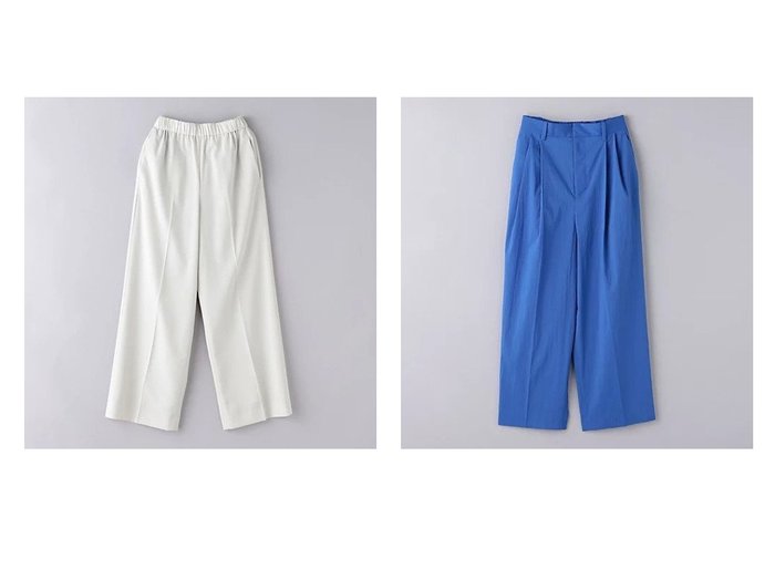 【UNITED ARROWS/ユナイテッドアローズ】のタックテーパード クロップドパンツ&FEEL FREE LIGHT イージーパンツ おすすめ！人気、トレンド、レディースファッションの通販  おすすめ人気トレンドファッション通販アイテム インテリア・キッズ・メンズ・レディースファッション・服の通販 founy(ファニー) https://founy.com/ ファッション Fashion レディースファッション WOMEN パンツ Pants ギャザー シルク ジャケット ジャージ ストレート セットアップ センター フォーマル ポケット リラックス 春 Spring クロップド スタンダード スニーカー スポーティ タイプライター テーパード バランス マニッシュ 夏 Summer |ID:crp329100000150331