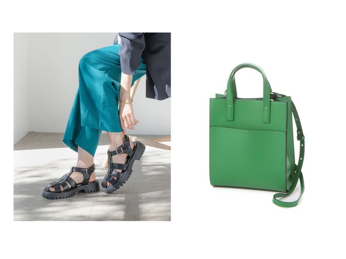 【GLOBAL WORK/グローバルワーク】のアツゾコグルカサンダル&ダブルベルト2WAYBAG 【プチプライス・低価格】おすすめ！人気、トレンド、レディースファッションの通販  おすすめ人気トレンドファッション通販アイテム 人気、トレンドファッション・服の通販 founy(ファニー) ファッション Fashion レディースファッション WOMEN バッグ Bag ベルト Belts ショルダー シンプル スクエア ダブル ポケット 無地 財布 クッション サンダル シューズ フェミニン 厚底 |ID:crp329100000151171