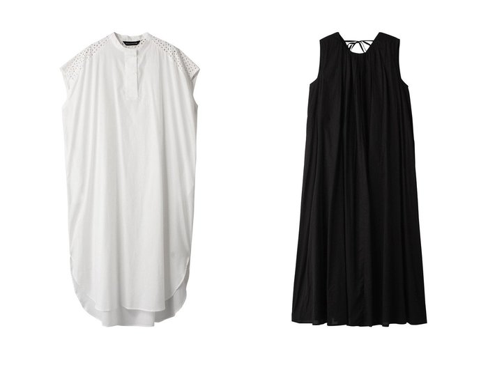 【heliopole/エリオポール】のコットンローンリラックスドレス&【mizuiro ind/ミズイロ インド】のS shirt OP ワンピース 【ワンピース、ドレス】おすすめ！人気、トレンド、レディースファッションの通販 おすすめ人気トレンドファッション通販アイテム 人気、トレンドファッション・服の通販 founy(ファニー) ファッション Fashion レディースファッション WOMEN ワンピース Dress ドレス Party Dresses チュニック Tunic チュニック ドレス フレア リゾート ロング |ID:crp329100000151395