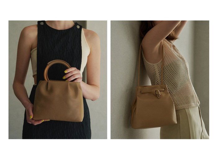 【russet/ラシット】の《repos》ウッディハンドル2WAYトートバッグ(CE-1082-WS)&《repos》ノットハンドルミニトートバッグ(CE-1084-WS) 【バッグ・鞄】おすすめ！人気、トレンド、レディースファッションの通販 おすすめ人気トレンドファッション通販アイテム 人気、トレンドファッション・服の通販 founy(ファニー) ファッション Fashion レディースファッション WOMEN バッグ Bag 巾着 シンプル スマート 財布 ハンドバッグ フロント ポケット ポーチ ワンポイント 再入荷 Restock/Back in Stock/Re Arrival 送料無料 Free Shipping おすすめ Recommend 日本製 Made in Japan |ID:crp329100000152338
