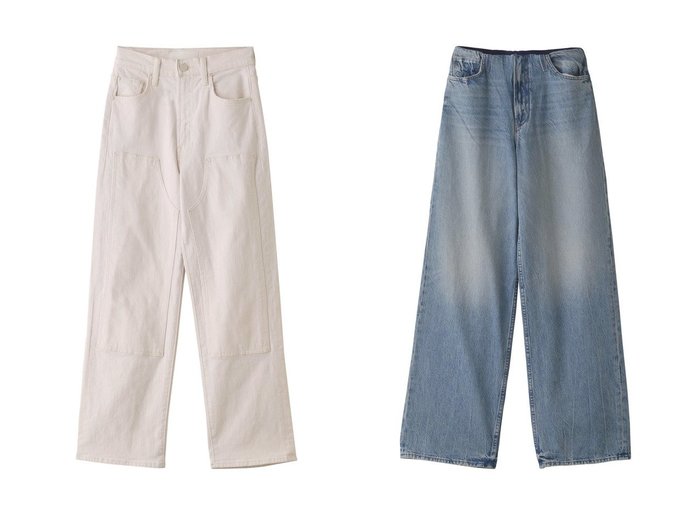 【MOTHER/マザー】の【SUPERIOR】THE BEE S KNEES RAMBLER ストレートデニム(ACT)&【SUPERIOR】タックルーズフィットワイドデニム(OHS) 【パンツ】おすすめ！人気、トレンド、レディースファッションの通販 おすすめ人気トレンドファッション通販アイテム インテリア・キッズ・メンズ・レディースファッション・服の通販 founy(ファニー) https://founy.com/ ファッション Fashion レディースファッション WOMEN パンツ Pants デニムパンツ Denim Pants 2023年 2023 2023-2024秋冬・A/W AW/Autumn/Winter//FW/Fall-Winter/2023-2024 A/W・秋冬 AW・Autumn/Winter・FW・Fall-Winter スウェット ダメージ デニム トレンド ワイド ストレート フィット 人気 |ID:crp329100000152573