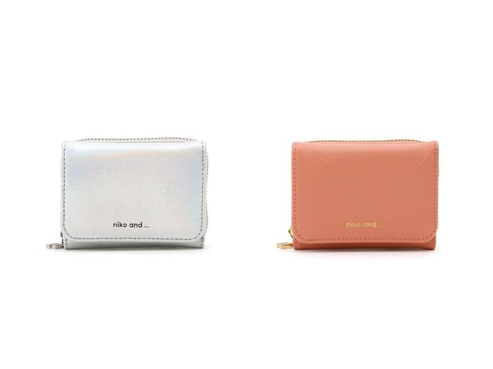 【niko and…/ニコアンド】のオリジナルロゴ三つ折りミニ財布 【プチプライス・低価格】おすすめ！人気、トレンド、レディースファッションの通販  おすすめ人気トレンドファッション通販アイテム 人気、トレンドファッション・服の通販 founy(ファニー) ファッション Fashion レディースファッション WOMEN 財布 Wallets ポーチ Pouches おすすめ Recommend コンパクト チャーム トレンド フロント ポケット ポーチ 人気 春 Spring 財布 軽量 |ID:crp329100000152894