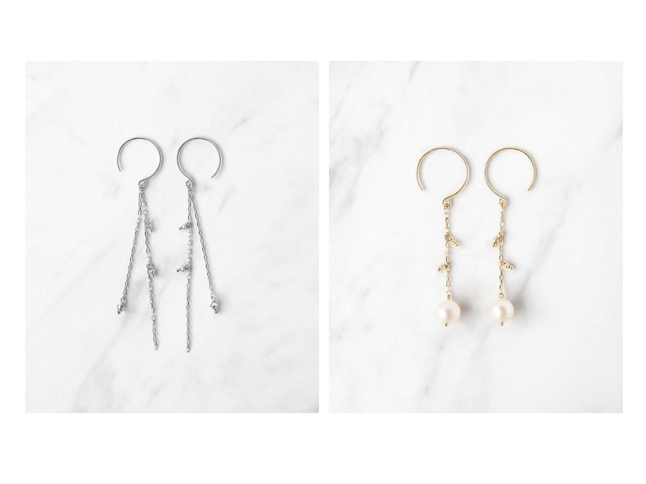 【TOCCA/トッカ】の【WEB限定】SEEDS PIERCED EARRINGS K10ホワイトゴールドピアス&【WEB限定】SEEDS PEARL PIERCED EARRINGS K10イエローゴールド 淡水パールピアス おすすめ！人気、トレンド、レディースファッションの通販 おすすめ人気トレンドファッション通販アイテム インテリア・キッズ・メンズ・レディースファッション・服の通販 founy(ファニー) 　ファッション　Fashion　レディースファッション　WOMEN　ジュエリー　Jewelry　リング　Rings　イヤリング　Earrings　アクセサリー　イエロー　チェーン　パール　フープ　ポーチ　モダン　送料無料　Free Shipping　イエロー系　Yellow　シルバー系　Silver　|ID:crp329100000153019