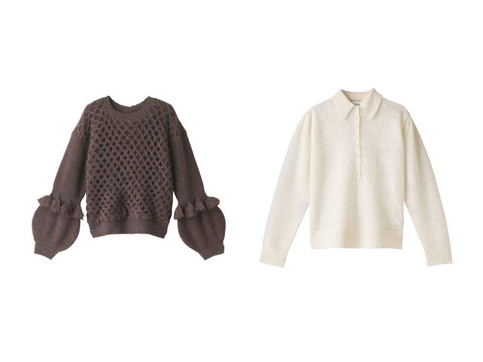 【MUVEIL/ミュベール】のタッセル付ネットプルオーバー&バンダナ柄ニットプルオーバー おすすめ！人気、トレンド、レディースファッションの通販 おすすめ人気トレンドファッション通販アイテム インテリア・キッズ・メンズ・レディースファッション・服の通販 founy(ファニー) https://founy.com/ ファッション Fashion レディースファッション WOMEN トップス・カットソー Tops/Tshirt ニット Knit Tops プルオーバー Pullover 2023年 2023 2023-2024秋冬・A/W AW/Autumn/Winter//FW/Fall-Winter/2023-2024 A/W・秋冬 AW・Autumn/Winter・FW・Fall-Winter コンパクト ジャカード スリーブ ドレス バンダナ パール ボトム コンシャス タッセル フロント 今季 |ID:crp329100000153120