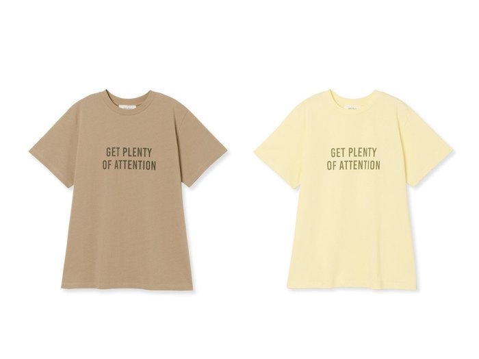 【Mila Owen/ミラオーウェン】のベーシックロゴプリントTシャツ おすすめ！人気、トレンド、レディースファッションの通販 おすすめ人気トレンドファッション通販アイテム 人気、トレンドファッション・服の通販 founy(ファニー) ファッション Fashion レディースファッション WOMEN トップス・カットソー Tops/Tshirt シャツ/ブラウス Shirts/Blouses ロング / Tシャツ T-Shirts カットソー Cut and Sewn |ID:crp329100000153329