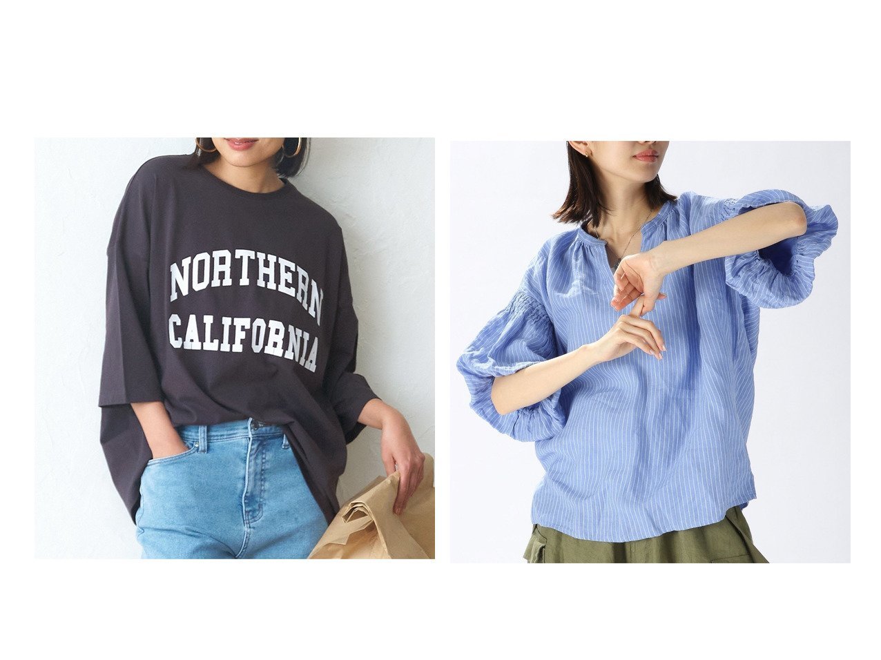 COCA/コカ】のビッグシルエットプリントTシャツ&【niko and