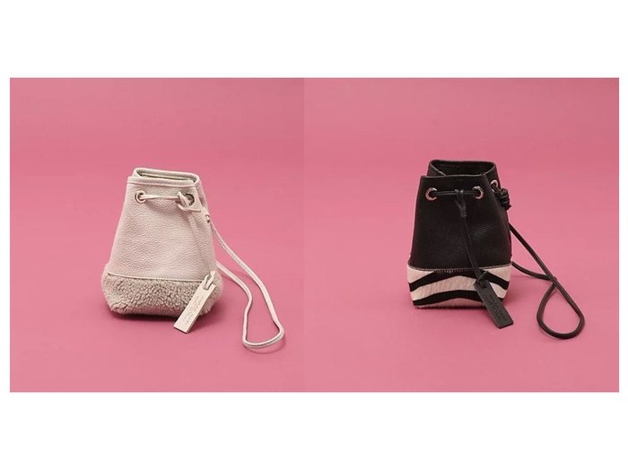 【NOLLEY'S/ノーリーズ】の【 マルコマージ】 【WEB限定】エコモコキリカエショルダーバッグ&【 マルコマージ】 【WEB限定】ゼブラキリカエショルダーバッグ 【バッグ・鞄】おすすめ！人気、トレンド、レディースファッションの通販 おすすめ人気トレンドファッション通販アイテム インテリア・キッズ・メンズ・レディースファッション・服の通販 founy(ファニー) https://founy.com/ ファッション Fashion レディースファッション WOMEN バッグ Bag ショルダー スタイリッシュ ミラノ 人気 巾着 |ID:crp329100000153862