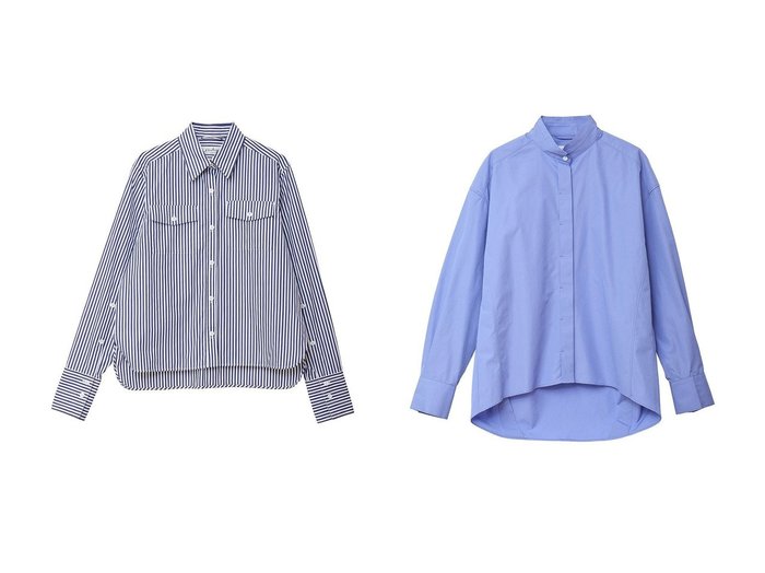 【martinique/マルティニーク】の【l heritage martinique】トマスメイソンブロードオフィサーシャツ&【l heritage martinique】オーガニックタイプライターウィングカラーシャツ 【トップス、カットソー】おすすめ！人気、トレンド、レディースファッションの通販 おすすめ人気トレンドファッション通販アイテム インテリア・キッズ・メンズ・レディースファッション・服の通販 founy(ファニー) https://founy.com/ ファッション Fashion レディースファッション WOMEN トップス・カットソー Tops/Tshirt シャツ/ブラウス Shirts/Blouses 2023年 2023 2023-2024秋冬・A/W AW/Autumn/Winter//FW/Fall-Winter/2023-2024 A/W・秋冬 AW・Autumn/Winter・FW・Fall-Winter オーガニック スリーブ タイプライター マニッシュ モダン ロング |ID:crp329100000154893