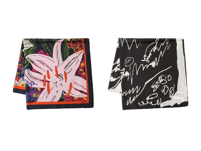 【allureville/アルアバイル】の【manipuri】 SILK SCARF 【2023-2024秋冬・A/W】おすすめ！人気、トレンド、レディースファッションの通販 おすすめ人気トレンドファッション通販アイテム インテリア・キッズ・メンズ・レディースファッション・服の通販 founy(ファニー) https://founy.com/ ファッション Fashion レディースファッション WOMEN ストール Scarves マフラー Mufflers 2023年 2023 2023-2024秋冬・A/W AW/Autumn/Winter//FW/Fall-Winter/2023-2024 A/W・秋冬 AW・Autumn/Winter・FW・Fall-Winter なめらか シルク スカーフ ストール プリント マフラー ラグジュアリー |ID:crp329100000155387