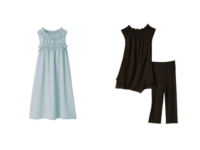 【DAISY LIN/デイジーリン】のTunic & Leggings Calla Lily&Dress Resort Frill おすすめ！人気、トレンド、レディースファッションの通販 おすすめ人気トレンドファッション通販アイテム インテリア・キッズ・メンズ・レディースファッション・服の通販 founy(ファニー) https://founy.com/ ファッション Fashion レディースファッション WOMEN ワンピース Dress チュニック Tunic レギンス Leggings ドレス Party Dresses インナー オフショル セットアップ チュニック チューブ レギンス おすすめ Recommend ドレス フリル 夏 Summer |ID:crp329100000155444