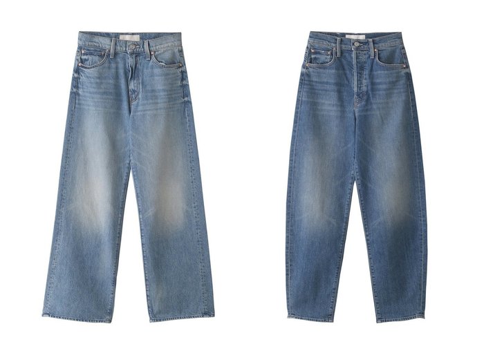 【MOTHER/マザー】の【日本別注】THE CURBSIDE ANKLE バルーンデニム(KOS)&【SUPERIOR】THE DODGER ANKLE ワイドストレートデニム(RMC) 【パンツ】おすすめ！人気、トレンド、レディースファッションの通販 おすすめ人気トレンドファッション通販アイテム インテリア・キッズ・メンズ・レディースファッション・服の通販 founy(ファニー) https://founy.com/ ファッション Fashion レディースファッション WOMEN パンツ Pants デニムパンツ Denim Pants 2022年 2022 2022 春夏 S/S SS,Spring/Summer,2022 2023年 2023 2023-2024秋冬・A/W AW/Autumn/Winter//FW/Fall-Winter/2023-2024 A/W・秋冬 AW・Autumn/Winter・FW・Fall-Winter ウォッシュ ストレート デニム バルーン ワイド 別注 サンダル スニーカー 人気 |ID:crp329100000155692