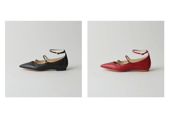 【Odette e Odile/オデット エ オディール】のトリプルストラップ フラット10↑ 【シューズ・靴通販】おすすめ！人気、トレンド、レディースファッションの通販 おすすめ人気トレンドファッション通販アイテム 人気、トレンドファッション・服の通販 founy(ファニー) ファッション Fashion レディースファッション WOMEN おすすめ Recommend シューズ タイツ フラット ラップ |ID:crp329100000155836