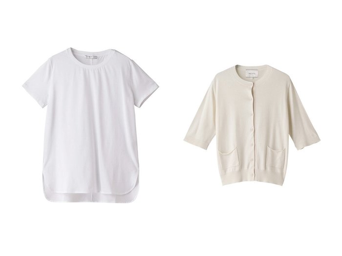 【BEIGE,/ベイジ,】のVALOIS(ヴァロア)/ニットトップス&BROIS (ブロア)/ニットトップス 【トップス、カットソー通販　2023-2024秋冬・A/W】おすすめ！人気、トレンド、レディースファッションの通販   おすすめ人気トレンドファッション通販アイテム インテリア・キッズ・メンズ・レディースファッション・服の通販 founy(ファニー) https://founy.com/ ファッション Fashion レディースファッション WOMEN トップス・カットソー Tops/Tshirt ニット Knit Tops プルオーバー Pullover 2023年 2023 2023-2024秋冬・A/W AW/Autumn/Winter//FW/Fall-Winter/2023-2024 A/W・秋冬 AW・Autumn/Winter・FW・Fall-Winter なめらか スリーブ ハーフ ロング 夏 Summer 定番 Standard |ID:crp329100000155917