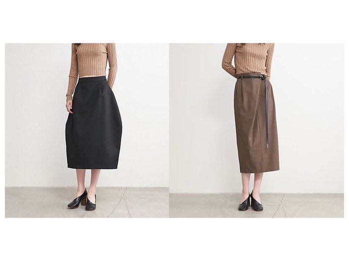 【UNITED ARROWS/ユナイテッドアローズ】のポリエステル バルーンスカート&アシンメトリー タックスカート 【スカート】おすすめ！人気、トレンド、レディースファッションの通販 おすすめ人気トレンドファッション通販アイテム インテリア・キッズ・メンズ・レディースファッション・服の通販 founy(ファニー) https://founy.com/ ファッション Fashion レディースファッション WOMEN スカート Skirt アシンメトリー ショート タイトスカート フィット ジャケット バルーン おすすめ Recommend |ID:crp329100000156256