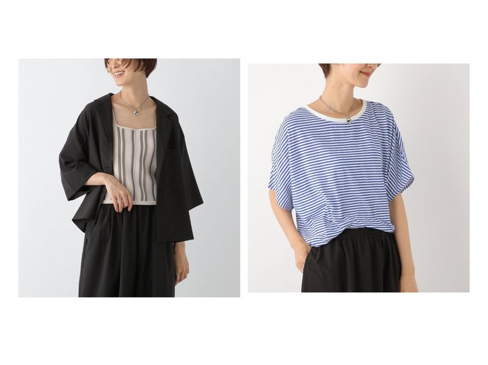 【LEPSIM LOWRYS FARM/レプシィム ローリーズファーム】のカイキンシャツSS&シアーボーダードルマン5S 【プチプライス、低価格、格安通販】おすすめ！人気、トレンド、レディースファッションの通販 おすすめ人気トレンドファッション通販アイテム インテリア・キッズ・メンズ・レディースファッション・服の通販 founy(ファニー) https://founy.com/ ファッション Fashion レディースファッション WOMEN トップス・カットソー Tops/Tshirt シャツ/ブラウス Shirts/Blouses シアー ボトム ミリタリー 夏 Summer おすすめ Recommend セットアップ メンズ |ID:crp329100000156765