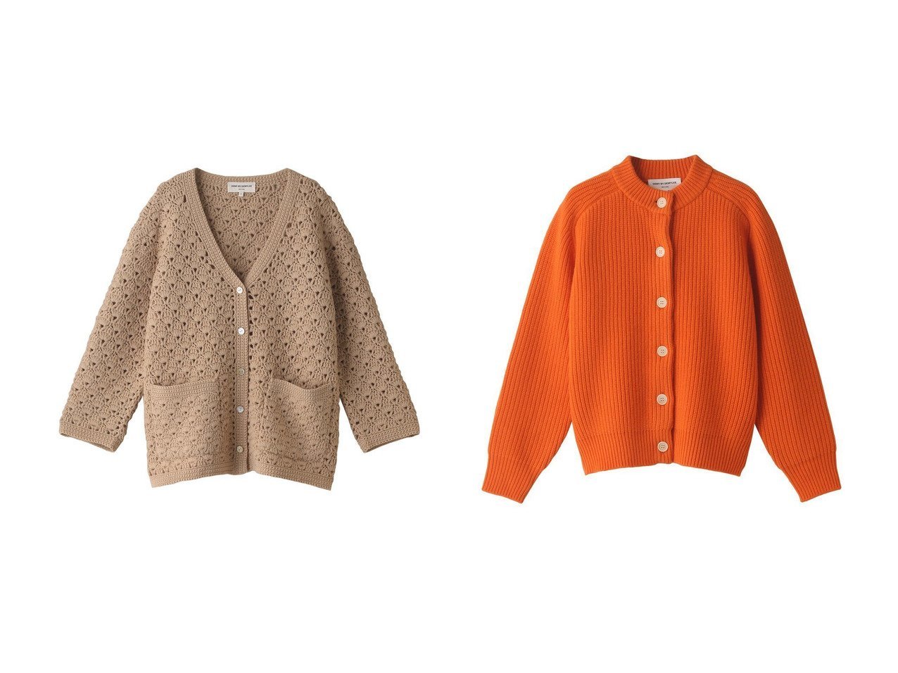 DEMY BY DEMYLEE ニットカーディガン