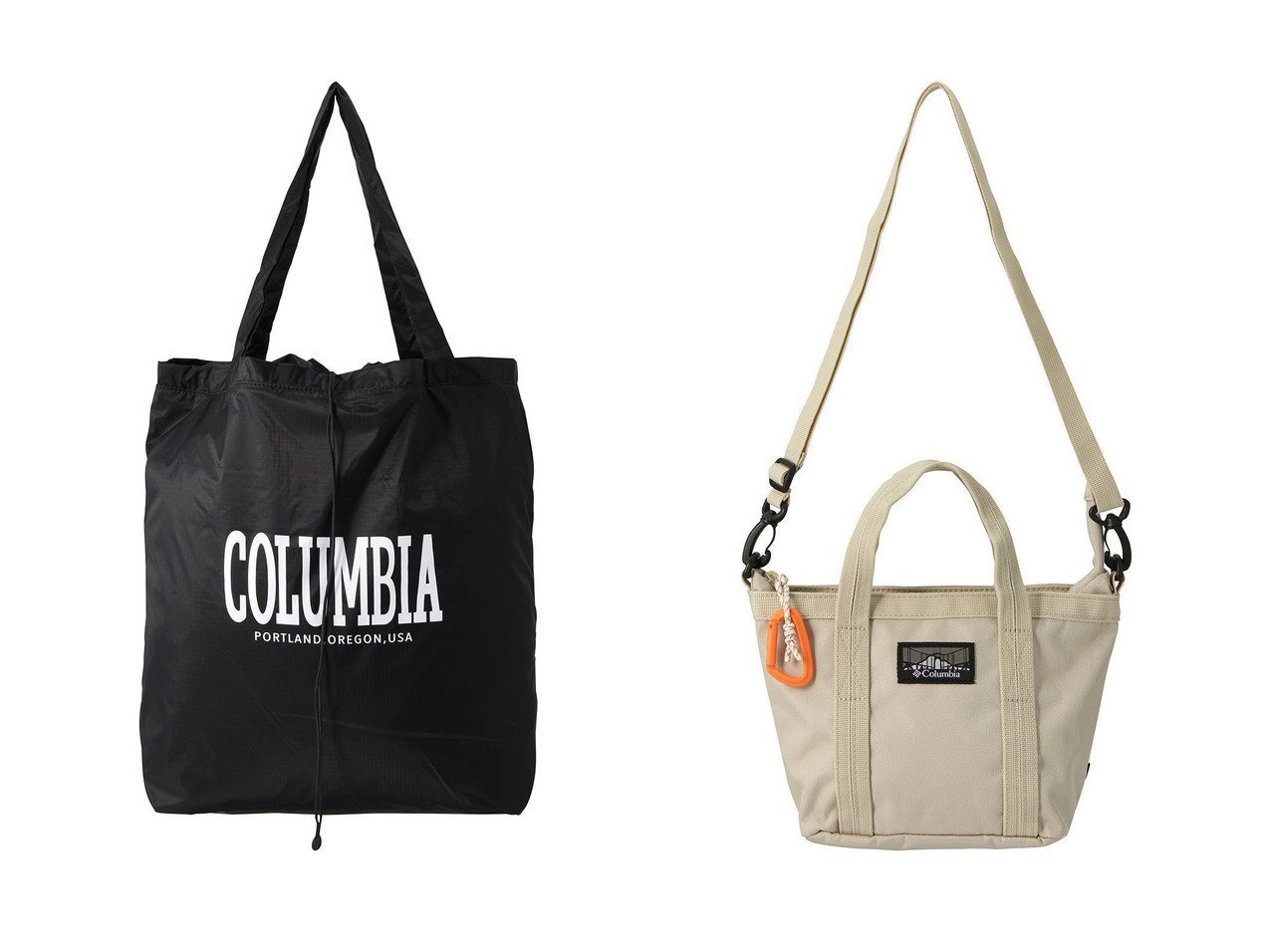 【Columbia/コロンビア】の【UNISEX】コズミックロックパッカブルトートL&【UNISEX】プライスストリームミニトート 【2023-2024秋冬・A/W　バッグ・鞄、通販】おすすめ！人気、トレンド、レディースファッションの通販  おすすめ人気トレンドファッション通販アイテム インテリア・キッズ・メンズ・レディースファッション・服の通販 founy(ファニー) 　ファッション　Fashion　レディースファッション　WOMEN　バッグ　Bag　2023年　2023　2023-2024秋冬・A/W　AW/Autumn/Winter//FW/Fall-Winter/2023-2024　A/W・秋冬　AW・Autumn/Winter・FW・Fall-Winter　UNISEX　おすすめ　Recommend　コンパクト　ブラック系　Black　|ID:crp329100000158810