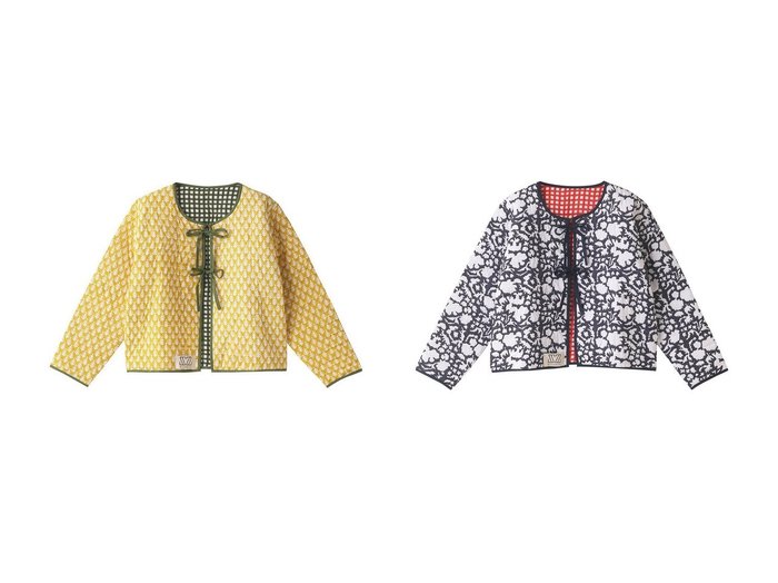 SZ Blockprints NILA＆GINGHAM リバーシブルジャケット定価39600