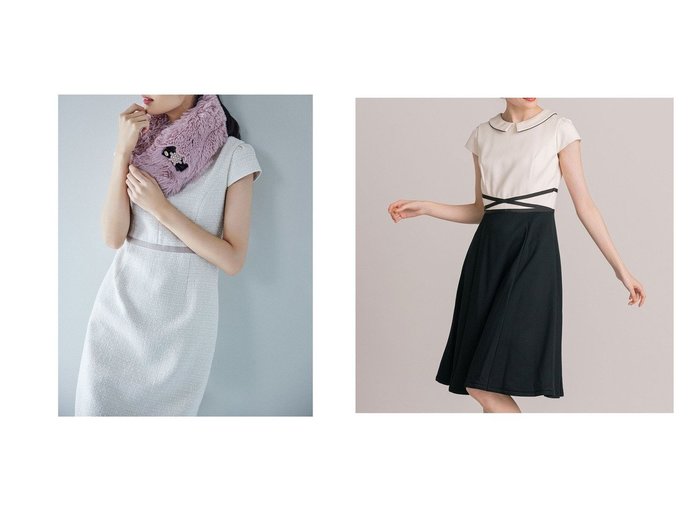 【TOCCA/トッカ】の【洗える!】LUMINOUS ドレス&【洗える!】PRIMAVERA ドレス 【2023-2024秋冬・A/W　ワンピース、ドレス通販】おすすめ！人気、トレンド、レディースファッションの通販 おすすめ人気トレンドファッション通販アイテム 人気、トレンドファッション・服の通販 founy(ファニー) 　ファッション　Fashion　レディースファッション　WOMEN　ワンピース　Dress　ドレス　Party Dresses　送料無料　Free Shipping　ドレス　洗える　|ID:crp329100000159744