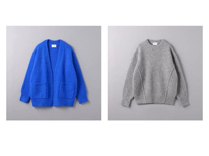 ユナイテッドアローズ/UNITED ARROWS】のFLUFFY Vネック カーディガン