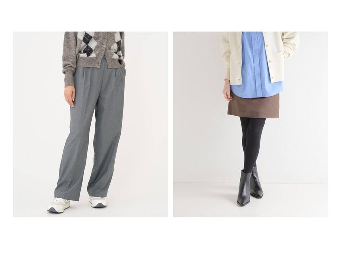 【IENA/イエナ】の【ジェーンスミス】POLYESTER SATIN ミニスカート&タックストレートパンツ 【2023-2024秋冬・A/W通販】おすすめ！人気、トレンド、レディースファッションの通販   おすすめ人気トレンドファッション通販アイテム インテリア・キッズ・メンズ・レディースファッション・服の通販 founy(ファニー) https://founy.com/ ファッション Fashion レディースファッション WOMEN パンツ Pants スカート Skirt ミニスカート Mini Skirts NEW・新作・新着・新入荷 New Arrivals 2023年 2023 2023-2024秋冬・A/W AW/Autumn/Winter//FW/Fall-Winter/2023-2024 カモフラージュ シンプル ストレート スラックス トレンド ドレス 今季 洗える A/W・秋冬 AW・Autumn/Winter・FW・Fall-Winter S/S・春夏 SS・Spring/Summer コレクション スタイリッシュ スタンダード ミニスカート 夏 Summer 春 Spring |ID:crp329100000160600