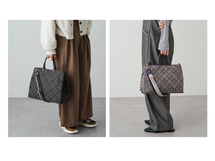 【russet/ラシット】の《SHOPPER》トートバッグ L【コットンジャガード】(CE-1129)&《SHOPPER》トートバッグ M【コットンジャガード】(CE-1128) 【2023-2024秋冬・A/W　バッグ・鞄通販】おすすめ！人気、トレンド、レディースファッションの通販 おすすめ人気トレンドファッション通販アイテム 人気、トレンドファッション・服の通販 founy(ファニー) 　ファッション　Fashion　レディースファッション　WOMEN　バッグ　Bag　スマート　ポケット　マグネット　再入荷　Restock/Back in Stock/Re Arrival　送料無料　Free Shipping　おすすめ　Recommend　日本製　Made in Japan　2023年　2023　2023-2024秋冬・A/W　AW/Autumn/Winter//FW/Fall-Winter/2023-2024　|ID:crp329100000161026