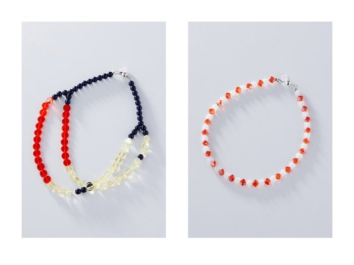 【ADER bijoux POP / KIDS/アデルビジュー ポップ】の【KIDS】Jeanne disk beads trico ネックレス&【KIDS】Leonie heart beads ネックレス 【KIDS】子供服のおすすめ！人気トレンド・キッズファッションの通販   おすすめ人気トレンドファッション通販アイテム インテリア・キッズ・メンズ・レディースファッション・服の通販 founy(ファニー) https://founy.com/ ファッション Fashion キッズファッション KIDS シンプル ネックレス |ID:crp329100000162531