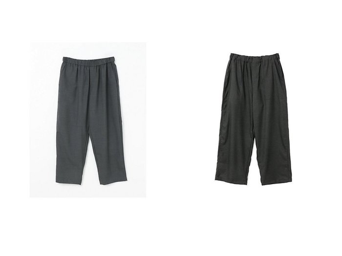 【mizuiro ind/ミズイロ インド】のWタックイージーパンツ&Rサージカーゴイージーパンツ 【2023-2024秋冬・A/W　パンツ通販】おすすめ！人気、トレンド、レディースファッションの通販   おすすめ人気トレンドファッション通販アイテム インテリア・キッズ・メンズ・レディースファッション・服の通販 founy(ファニー) https://founy.com/ ファッション Fashion レディースファッション WOMEN パンツ Pants とろみ セットアップ リラックス 人気 |ID:crp329100000163100