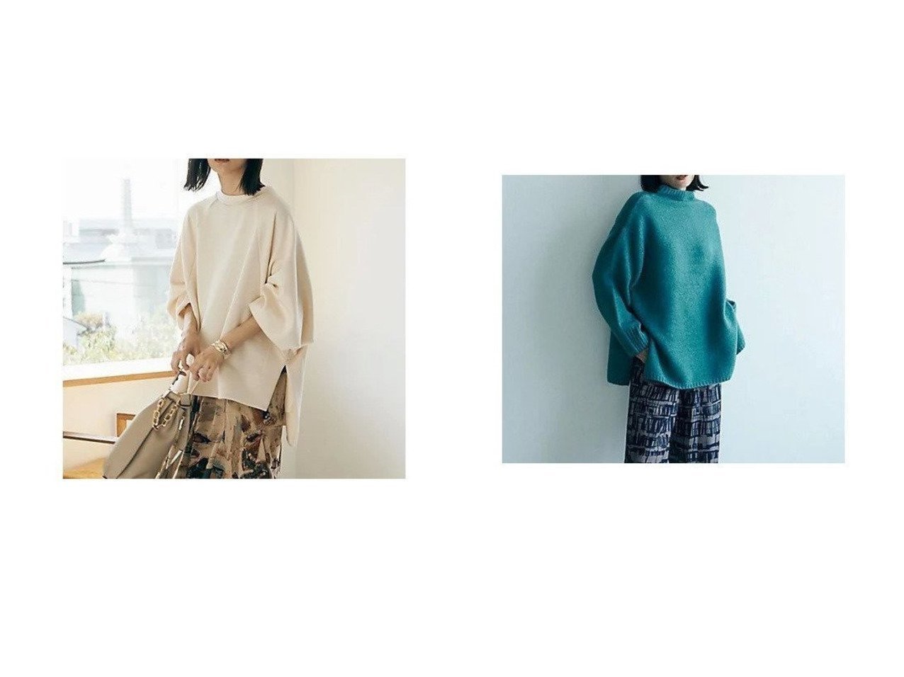 【marjour/マージュール】のOTONA DOLMAN SLEEVE SWEAT&DAILY SOUFFLE KNIT 【トップス、カットソー 通販 2023-2024秋冬 A/W 秋 冬コーデ通販】おすすめ！人気、トレンド、レディースファッションの通販  おすすめ人気トレンドファッション通販アイテム インテリア・キッズ・メンズ・レディースファッション・服の通販 founy(ファニー) 　ファッション　Fashion　レディースファッション　WOMEN　トップス・カットソー　Tops/Tshirt　ニット　Knit Tops　パーカ　Sweats　スウェット　Sweat　インナー　ショート　シンプル　ストレッチ　ダウン　ミドル　ミニスカート　冬　Winter　秋　Autumn/Fall　シアー　スウェット　スリーブ　とろみ　トレンド　バルーン　プレーン　ベーシック　ブルー系　Blue　イエロー系　Yellow　ブラック系　Black　|ID:crp329100000166439