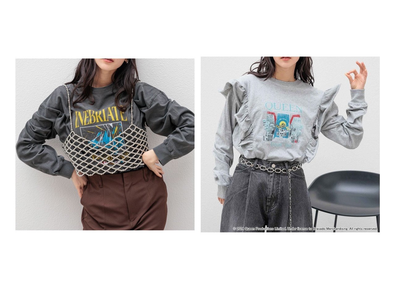 【LOWRYS FARM/ローリーズファーム】のビーズビスチェ&QueenリメイクフリルTLS 【プチプライス、格安、低価格通販  S/S 春 夏コーデ通販】おすすめ！人気、トレンド、レディースファッションの通販  おすすめ人気トレンドファッション通販アイテム インテリア・キッズ・メンズ・レディースファッション・服の通販 founy(ファニー) 　ファッション　Fashion　レディースファッション　WOMEN　トップス・カットソー　Tops/Tshirt　ビスチェ　Bustier　シンプル　ジャケット　ビスチェ　ギャザー　ボトム　グレー系　Gray　ブラック系　Black　|ID:crp329100000174779