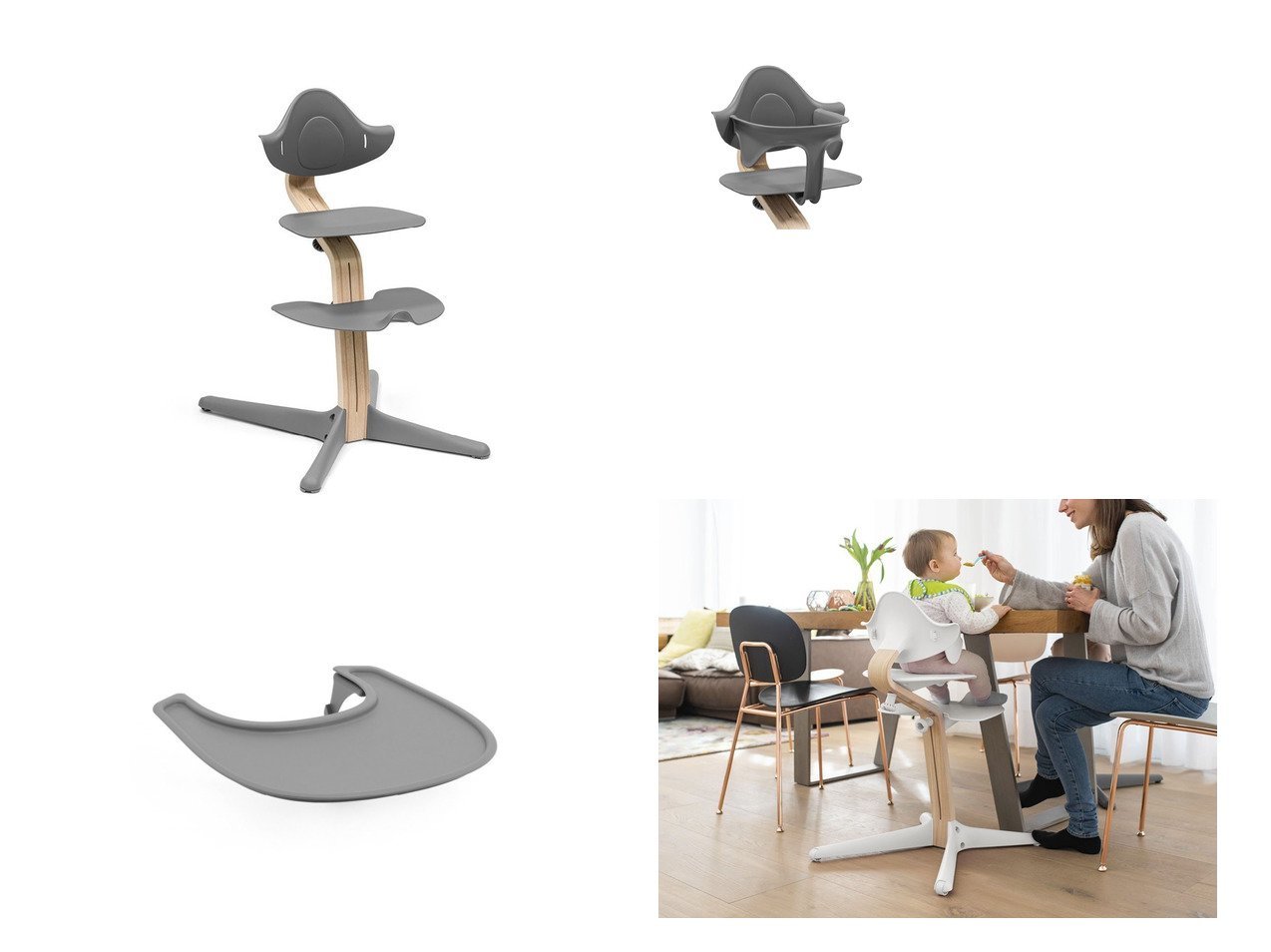 【STOKKE/ストッケ】のストッケ ノミ トレイ&ストッケ ノミ ベビーセット&ストッケ ノミ チェア 【FURNITURE】おすすめ！人気、インテリア雑貨、家具の通販  おすすめで人気の流行・トレンド、ファッションの通販商品 インテリア・家具・メンズファッション・キッズファッション・レディースファッション・服の通販 founy(ファニー) https://founy.com/ ベビー Baby 軽量 Lightweight テーブル Table 送料無料 Free Shipping ホーム・キャンプ・アウトドア・お取り寄せ Home,Garden,Outdoor,Camping Gear 家具・インテリア Furniture キッズ家具 Kids' Furniture キッズチェア・ベビーチェア Kids Chair/Baby Chair |ID:crp329100000182275