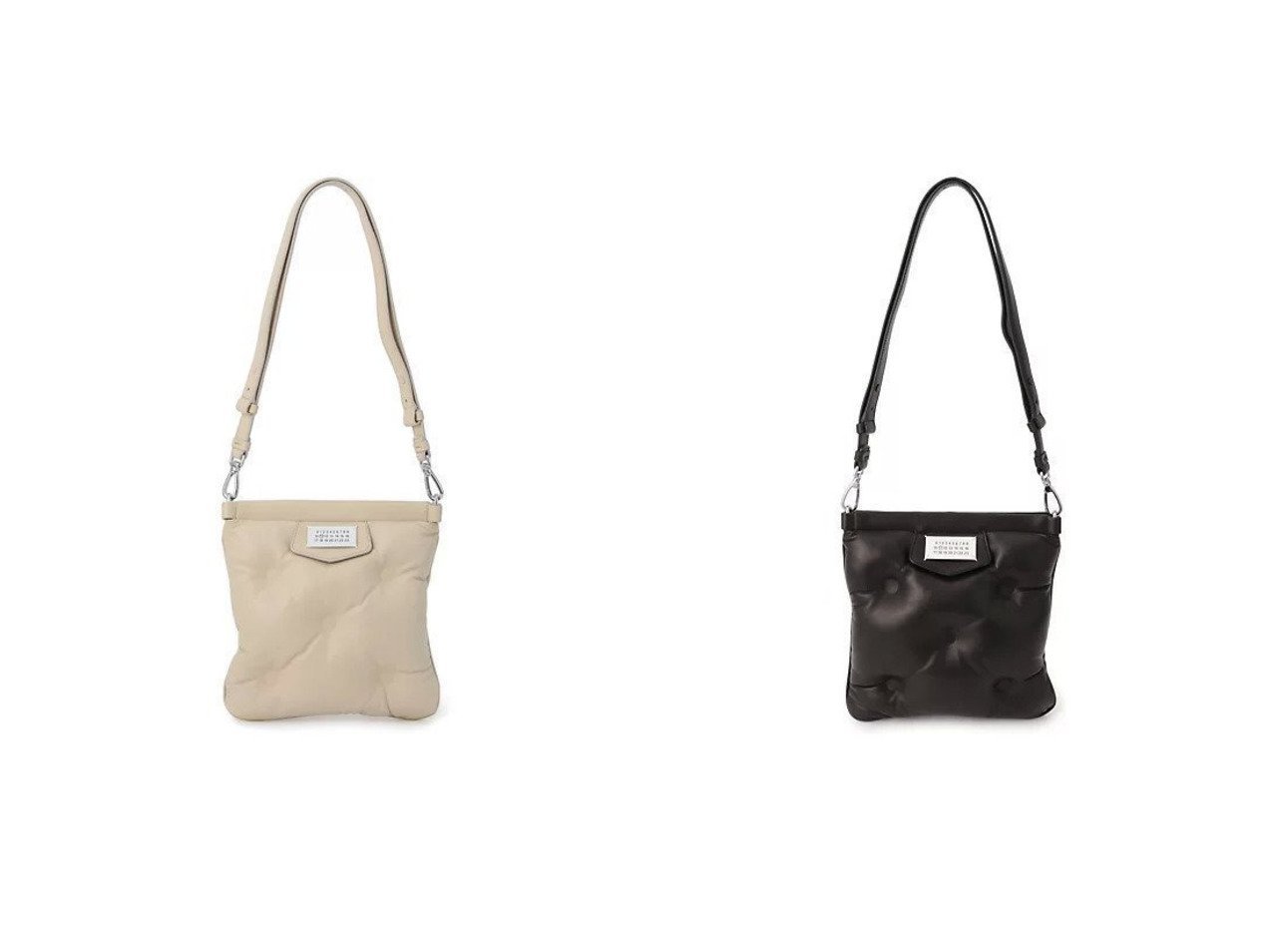 【MAISON MARGIELA/メゾン マルジェラ】のGLAM SLAM FLAT MESSANGER BAG&GLAM SLAM FLAT MESSANGER BAG 【バッグ・鞄通販 2024夏 S/S Summer 夏コーデ 通販】おすすめ！人気、トレンド、レディースファッションの通販  おすすめ人気トレンドファッション通販アイテム インテリア・キッズ・メンズ・レディースファッション・服の通販 founy(ファニー) 　ファッション　Fashion　レディースファッション　WOMEN　バッグ　Bag　クラッチ　Clutch　フォルム　Form　ポケット　Pocket　マグネット　Magnet　ラップ　Wrap　シンプル　Simple　プレーン　Plane　リュクス　Luxe　ブラック系　Black　ホワイト系　White　|ID:crp329100000183609