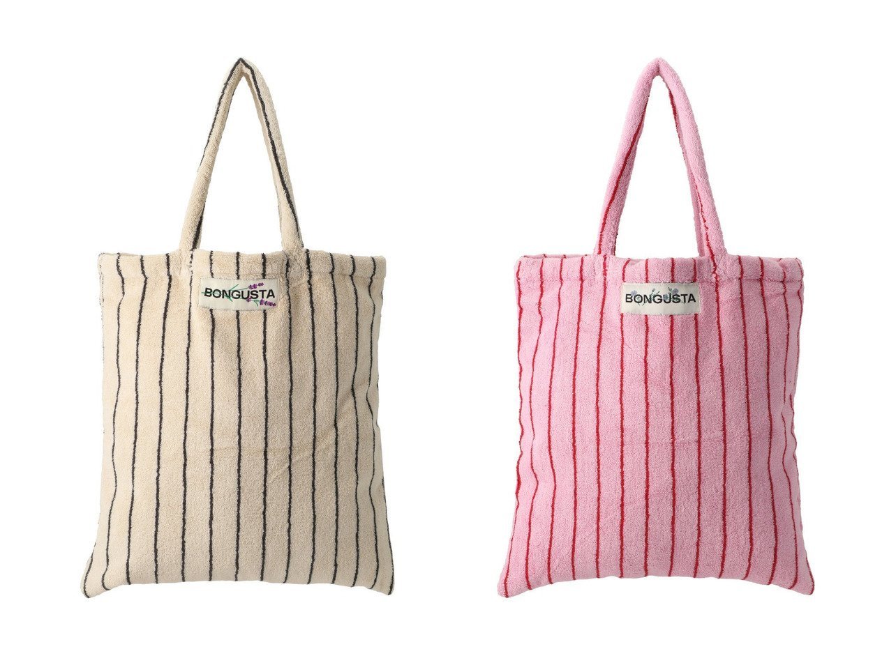 【allureville/アルアバイル】の【BONGUSTA】 NARAM TOTE BAG 【バッグ・鞄 通販 2024夏 S/S Summer 夏コーデ 通販】おすすめ！人気、トレンド、レディースファッションの通販  おすすめ人気トレンドファッション通販アイテム インテリア・キッズ・メンズ・レディースファッション・服の通販 founy(ファニー) 　ファッション　Fashion　レディースファッション　WOMEN　バッグ　Bag　サマー　Summer　スクエア　Square　ストライプ　Stripe　ビーチ　Beach　フォルム　Form　NEW・新作・新着・新入荷　New Arrivals　旅行　Travel　ホワイト系　White　レッド系　Red　|ID:crp329100000184100