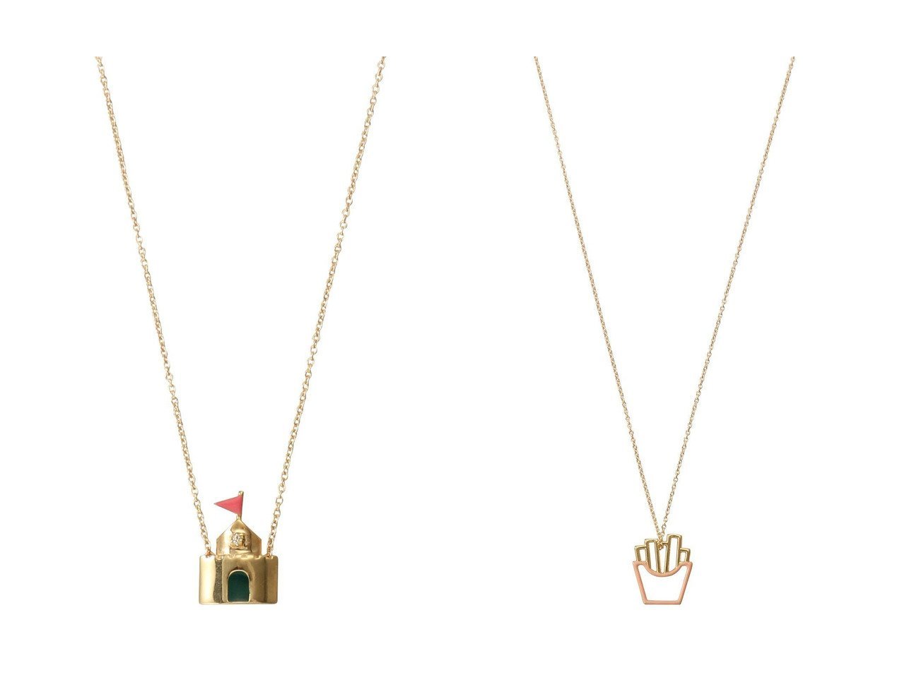 【ALIITA/アリータ】のCASTILLO BRILLANTE ENAMEL ネックレス&PAPITAS ENAMEL ネックレス 【アクセサリー、ジュエリー 人気通販 2024夏 S/S Summer 夏コーデ 通販】おすすめ！人気、トレンド、レディースファッションの通販   おすすめ人気トレンドファッション通販アイテム インテリア・キッズ・メンズ・レディースファッション・服の通販 founy(ファニー) 　ファッション　Fashion　レディースファッション　WOMEN　ジュエリー　Jewelry　ネックレス　Necklaces　2024年　2024　A/W・秋冬　Aw・Autumn/Winter・Fw・Fall-Winter　チェーン　Chain　ネックレス　Necklace　イエロー　Yellow　オケージョン　Occasion　フェミニン　Feminine　モチーフ　Motif　ラグジュアリー　Luxury　エレガント 上品　Elegant　レッド系　Red　イエロー系　Yellow　シルバー系　Silver　|ID:crp329100000186157