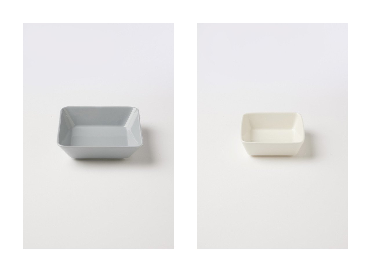 【iittala/イッタラ】のティーマ スクエアプレート 12x12cm&ティーマ スクエアプレート 16x16cm 【FURNITURE】おすすめ！人気、インテリア雑貨、家具の通販  おすすめ人気トレンドファッション通販アイテム インテリア・キッズ・メンズ・レディースファッション・服の通販 founy(ファニー) 　スクエア　Square　テーブル　Table　プレート　Plate　ホーム・キャンプ・アウトドア・お取り寄せ　Home,Garden,Outdoor,Camping Gear　キッチン・ダイニング　Kitchen Dining　キッチン家電・キッチン用品　Kitchenware　ホワイト系　White　グレー系　Gray　|ID:crp329100000186243