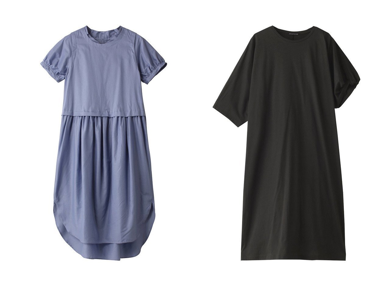 【mizuiro ind/ミズイロ インド】のasymmetry OP ワンピース&layered shirt OP ワンピース 【ワンピース、ドレス人気通販 コーディネート通販】おすすめ！人気、トレンド、レディースファッションの通販   おすすめ人気トレンドファッション通販アイテム インテリア・キッズ・メンズ・レディースファッション・服の通販 founy(ファニー) 　ファッション　Fashion　レディースファッション　WOMEN　ワンピース　Dress　チュニック　Tunic　ギャザー　Gather　スリーブ　Sleeve　チュニック　Tunic　ロング　Long　夏　Summer　アシンメトリー　Asymmetry　バルーン　Balloon　ホワイト系　White　ベージュ系　Beige　ブルー系　Blue　ブラック系　Black　グレー系　Gray　|ID:crp329100000186361