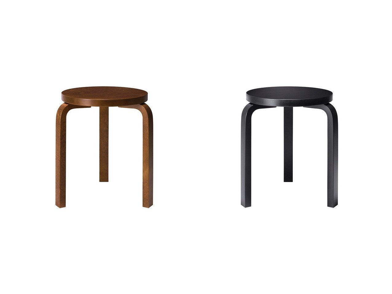 【artek/アルテック】のスツール 60&スツール 60 【FURNITURE】おすすめ！人気、インテリア雑貨、家具の通販  おすすめ人気トレンドファッション通販アイテム インテリア・キッズ・メンズ・レディースファッション・服の通販 founy(ファニー) 　ブラック系　Black　|ID:crp329100000186757