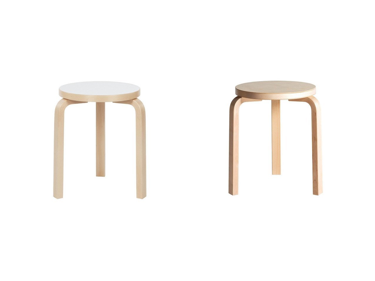 【artek/アルテック】のスツール 60&スツール 60 【FURNITURE】おすすめ！人気、インテリア雑貨、家具の通販  おすすめ人気トレンドファッション通販アイテム インテリア・キッズ・メンズ・レディースファッション・服の通販 founy(ファニー) 　ホワイト系　White　|ID:crp329100000186762