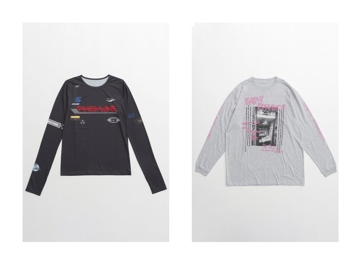 【MAISON SPECIAL/メゾンスペシャル】のEARLYROMANCE Long Sleeve T-EARLYROMANCEロンTEE&FinishLINEスキントップス 【 人気通販 コーディネート通販】おすすめ！人気、トレンド、レディースファッションの通販    おすすめ人気トレンドファッション通販アイテム インテリア・キッズ・メンズ・レディースファッション・服の通販 founy(ファニー) https://founy.com/ ファッション Fashion レディースファッション WOMEN トップス・カットソー Tops/Tshirt シャツ/ブラウス Shirts/Blouses ロング / Tシャツ T-Shirts カットソー Cut and Sewn 2024年 2024 2024-2025秋冬・A/W Aw/Autumn/Winter/Fw/Fall/2024-2025 A/W・秋冬 Aw・Autumn/Winter・Fw・Fall-Winter スリーブ Sleeve レース Race ロング Long |ID:crp329100000189077