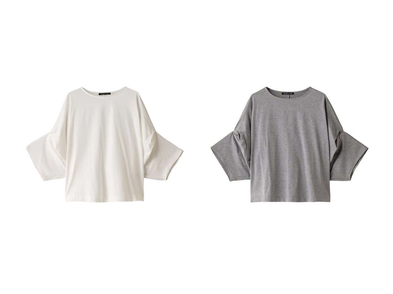 【mizuiro ind/ミズイロ インド】のdolman tuck slv T Tシャツ 【トップス、カットソー 人気通販 コーディネート通販】おすすめ！人気、トレンド、レディースファッションの通販   おすすめで人気の流行・トレンド、ファッションの通販商品 インテリア雑貨・家具・メンズファッション・キッズファッション・レディースファッション・服の通販 founy(ファニー) https://founy.com/ ファッション Fashion レディースファッション WOMEN トップス・カットソー Tops/Tshirt シャツ/ブラウス Shirts/Blouses ロング / Tシャツ T-Shirts カットソー Cut and Sewn ショート Short スリーブ Sleeve バランス Balance NEW・新作・新着・新入荷 New Arrivals |ID:crp329100000189889