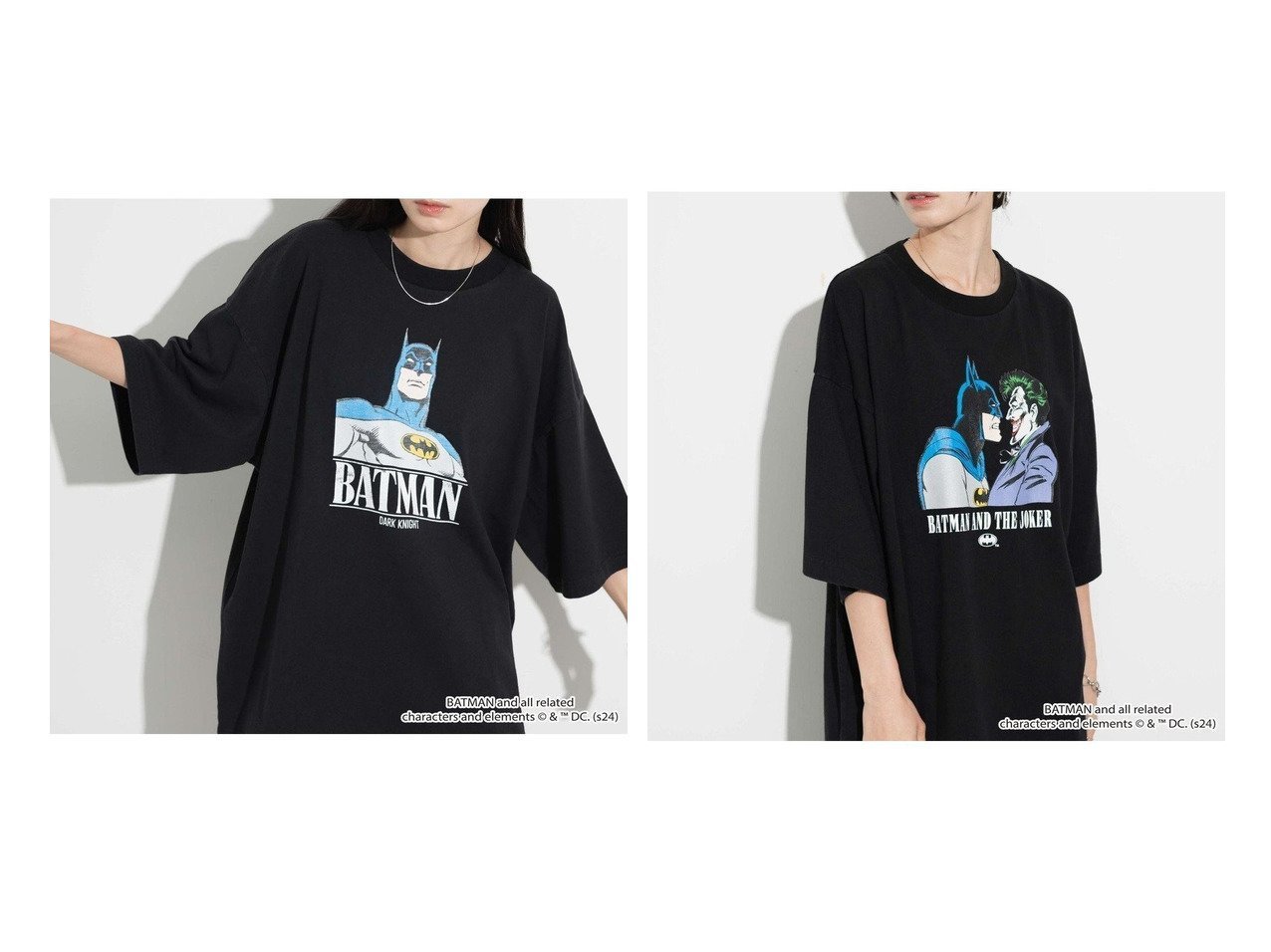 【WEGO/ウィゴー】の【ユニセックス着用ITEM】別注BATMAN&THE JOKER T(S) 【プチプライス、格安、低価格 人気通販 コーディネート通販】おすすめ！人気、トレンド、レディースファッションの通販   おすすめ人気トレンドファッション通販アイテム インテリア・キッズ・メンズ・レディースファッション・服の通販 founy(ファニー) 　ファッション　Fashion　レディースファッション　WOMEN　トップス・カットソー　Tops/Tshirt　シャツ/ブラウス　Shirts/Blouses　ロング / Tシャツ　T-Shirts　カットソー　Cut and Sewn　インナー　Inner　春　Spring　秋　Autumn/Fall　カットソー　Cut And Sew　カーゴパンツ　Cargo Pants　カーディガン　Cardigan　シンプル　Simple　スマホ　Smartphone　デニム　Denim　人気　Popularity　フィット　Fit　フロント　Front　プリント　Print　ベスト　Vest　別注　Special Order　半袖　Short Sleeve　リラックス　Relax　S/S・春夏　Ss・Spring/Summer　おすすめ　Recommend　夏　Summer　|ID:crp329100000189921