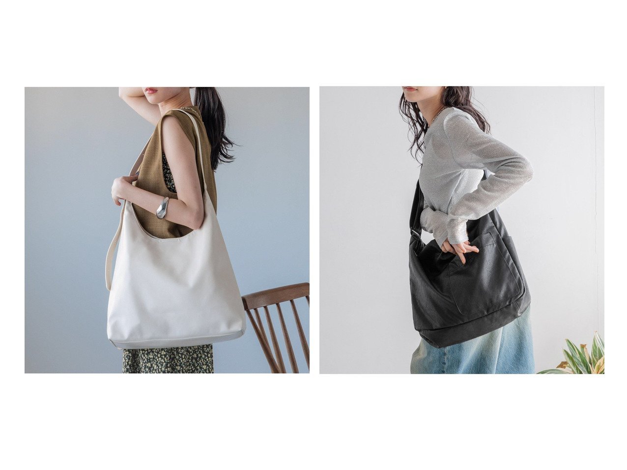 【LOWRYS FARM/ローリーズファーム】のヤワラカルイ2WAYショルダーBAG&柔らかボディBAG 【プチプライス、格安、低価格 人気通販 コーディネート通販】おすすめ！人気、トレンド、レディースファッションの通販   おすすめ人気トレンドファッション通販アイテム インテリア・キッズ・メンズ・レディースファッション・服の通販 founy(ファニー) 　ファッション　Fashion　レディースファッション　WOMEN　バッグ　Bag　ショルダー　Shoulder　人気　Popularity　ポケット　Pocket　イエロー系　Yellow　ブラック系　Black　グレー系　Gray　|ID:crp329100000190061