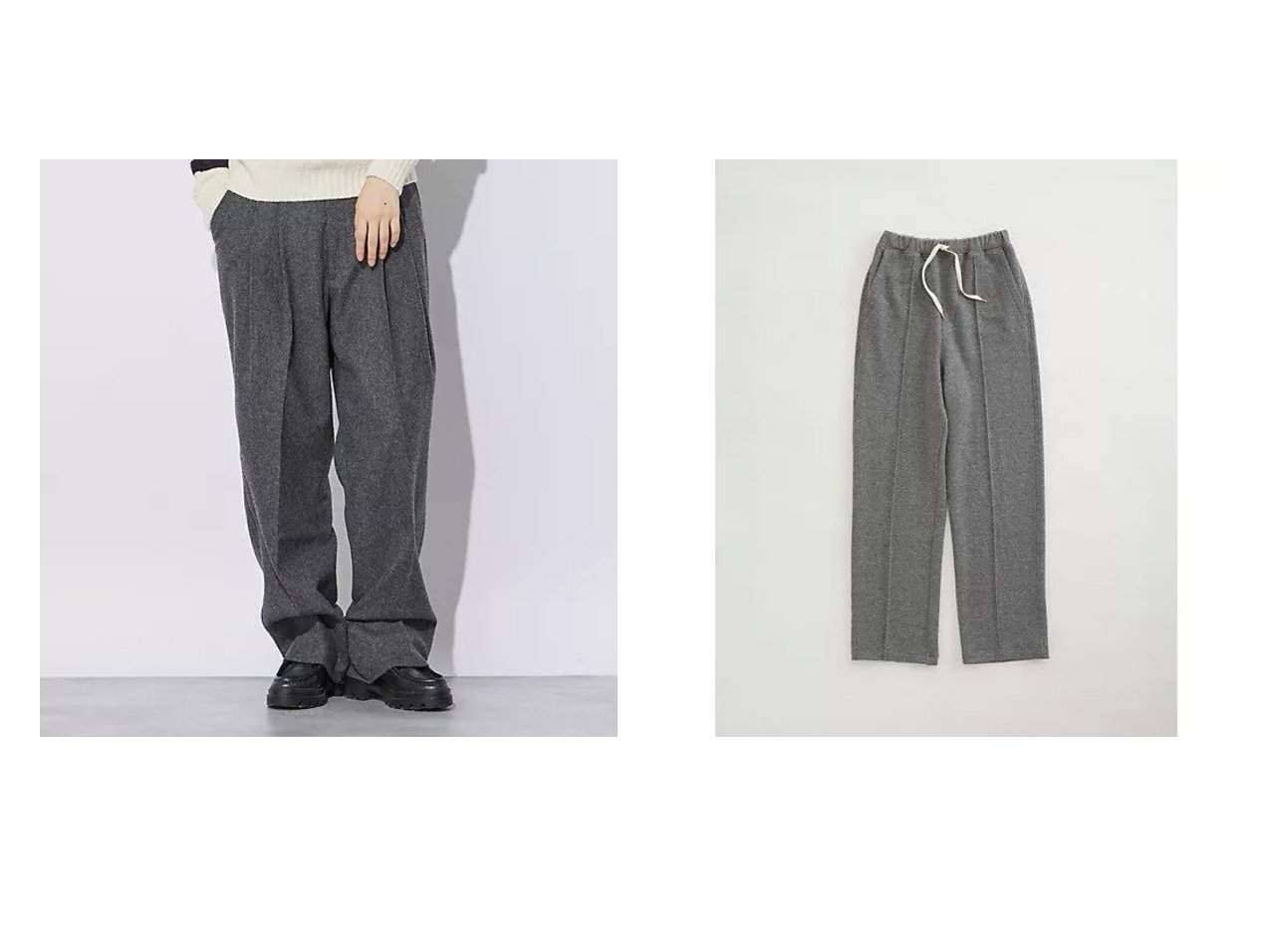 【Shinzone/シンゾーン】のWOOL FLANNEL TOM BOY PANTS&COTTON WOOL SWEATPANTS 【パンツ 人気通販 コーディネート通販】おすすめ！人気、トレンド、レディースファッションの通販   おすすめ人気トレンドファッション通販アイテム インテリア・キッズ・メンズ・レディースファッション・服の通販 founy(ファニー) 　ファッション　Fashion　レディースファッション　WOMEN　パンツ　Pants　送料無料　Free Shipping　スニーカー　Sneakers　冬　Winter　シンプル　Simple　ジャケット　Jacket　スウェット　Sweat　ストレート　Straight　ベーシック　Basic　ラグジュアリー　Luxury　リラックス　Relax　ワイド　Wide　ワッシャー　Washer　グレー系　Gray　|ID:crp329100000190181